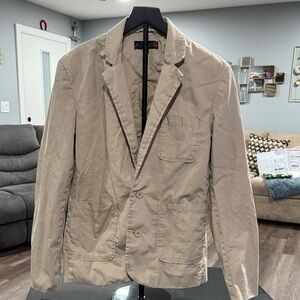 G by Guess Men's Beige Shirt Jacket